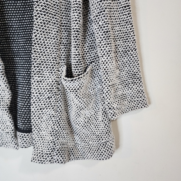 Marine Layer Open Front Knit Women Small Slouchy Relaxed Fit Pocket Cardigan - Picture 2 of 8